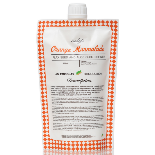 Ecoslay Orange Marmalade Flaxseed and Aloe Curl Definer Gel