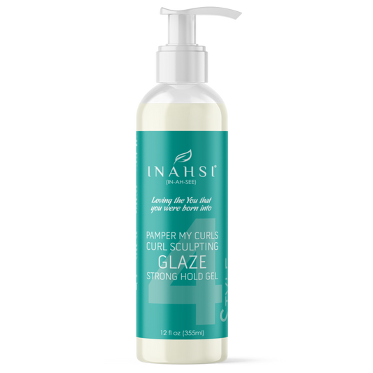Pamper My Curls Curl Sculpting Glaze Strong Hold Gel