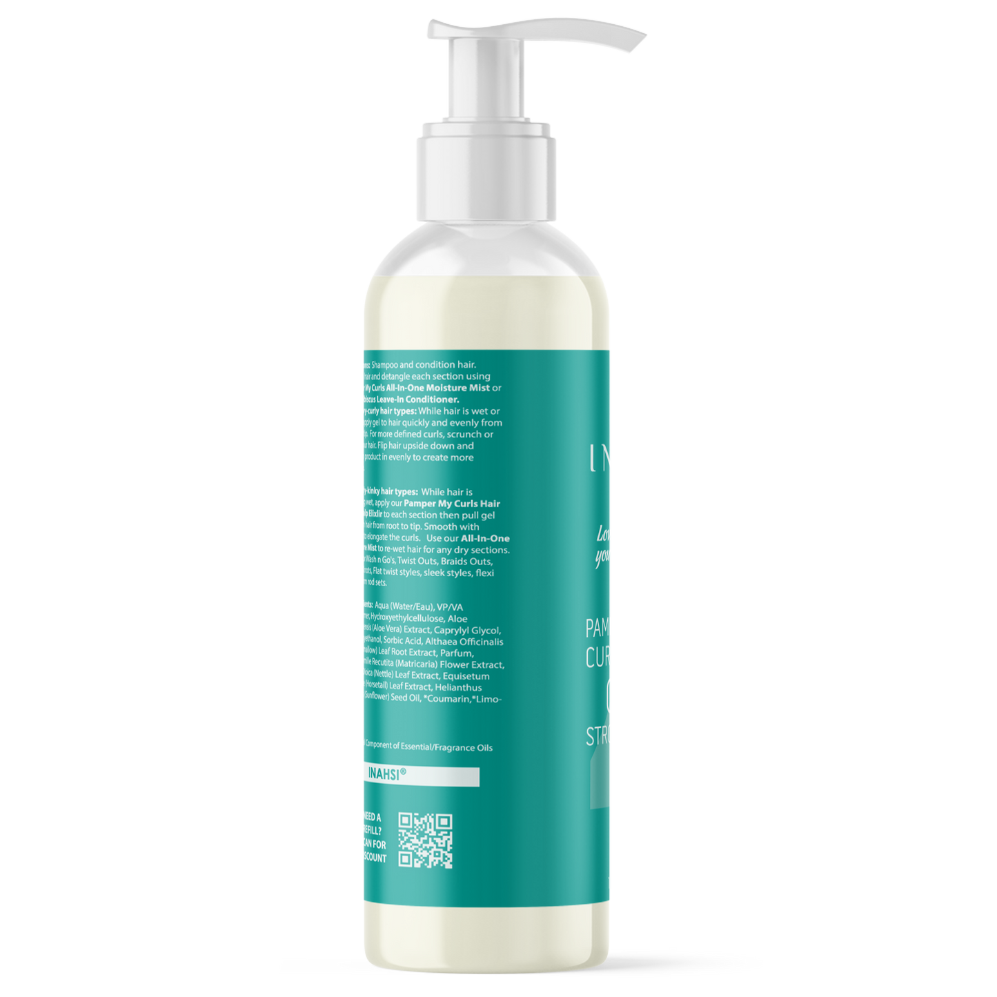 Pamper My Curls Curl Sculpting Glaze Strong Hold Gel