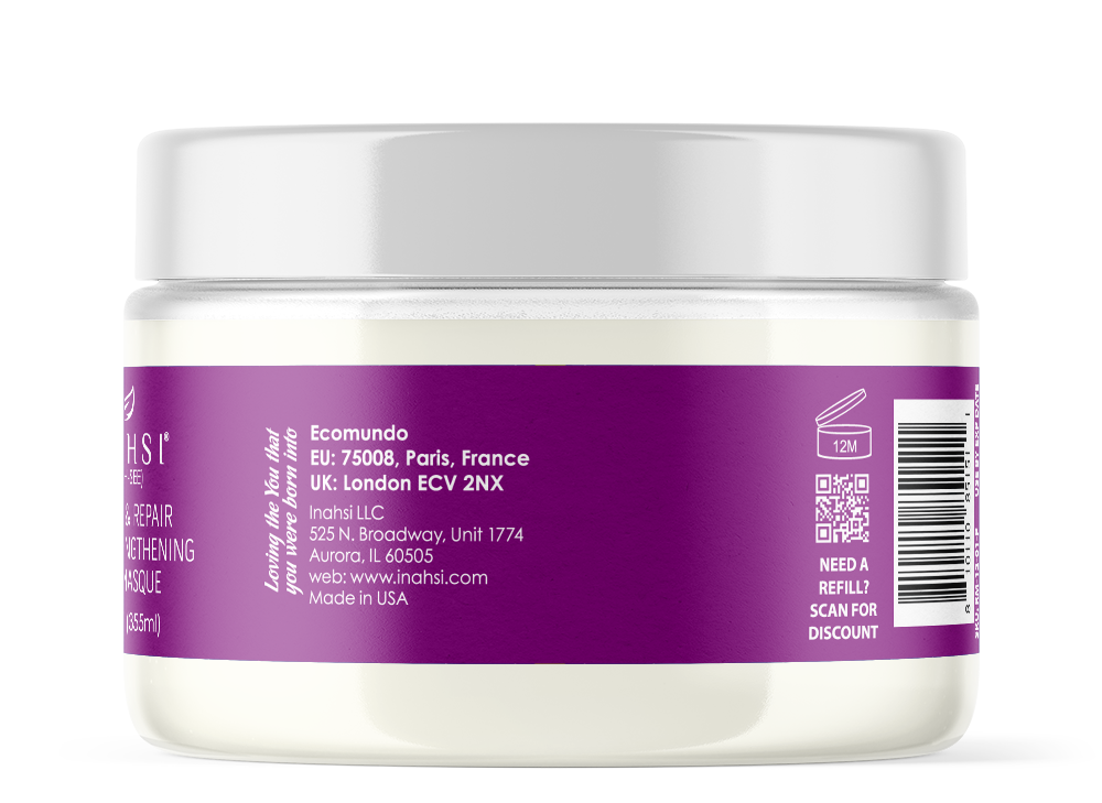 Inahsi Naturals Rescue & Repair Bond Strengthening Hair Masque