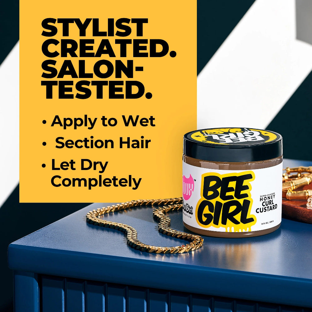 Bee Girl Honey Curl Custard